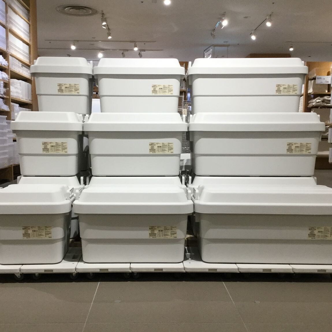 福田屋ショッピングプラザ宇都宮】ポリプロピレン頑丈収納ボックスのご